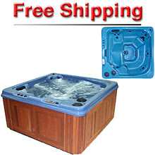 Image 739 Blue Quarite 7 Person 39 Jet Spa/ Hot Tub