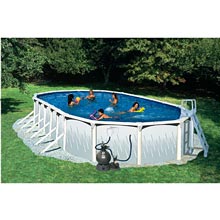 Swim 'n Play 30-ft x 15-ft x 52-in Pool